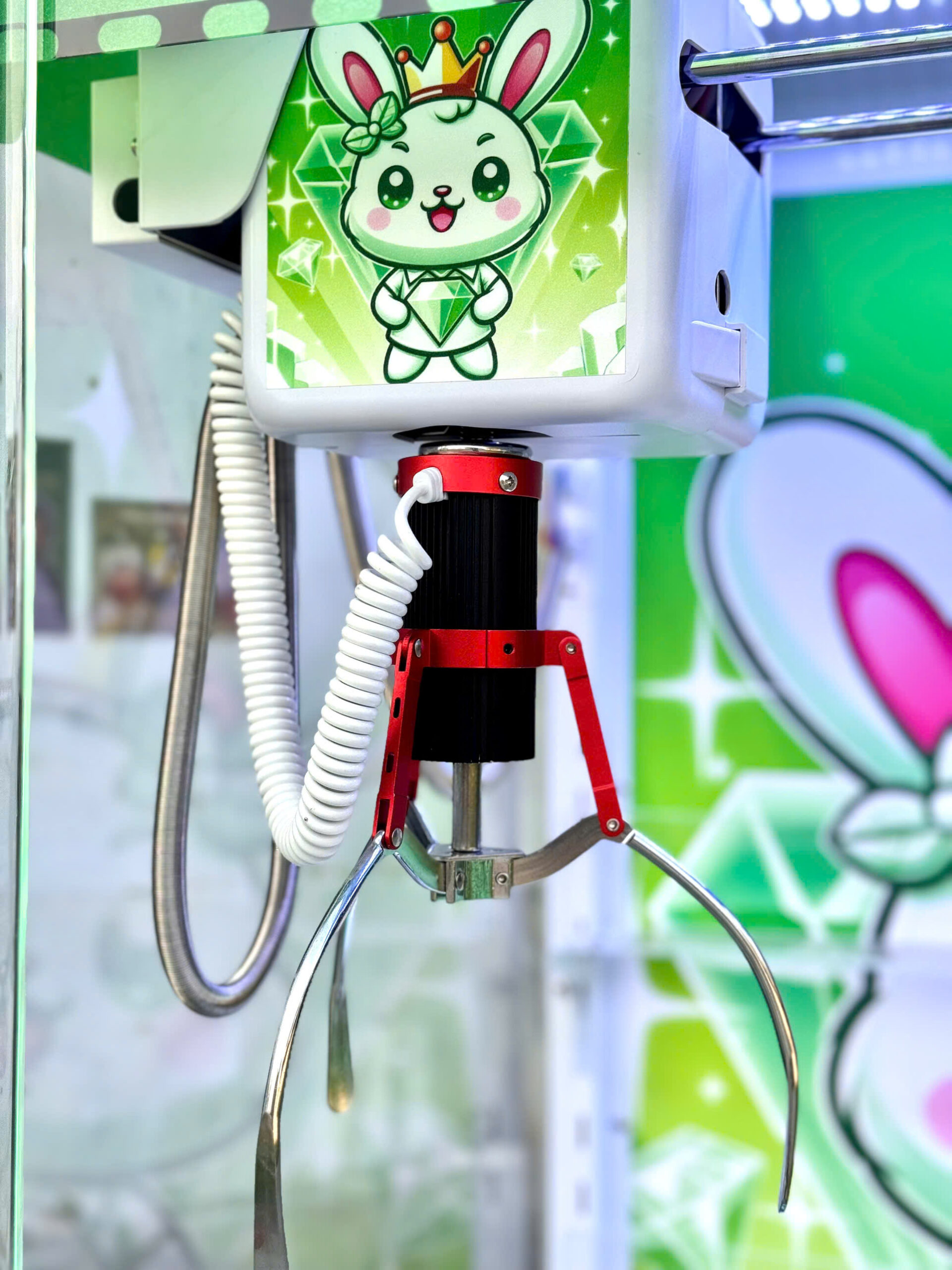 Cần gắp của máy gắp thú bông Colorful Star IV neon xanh lá Cần gắp của máy gắp thú bông Colorful Star IV neon xanh lá