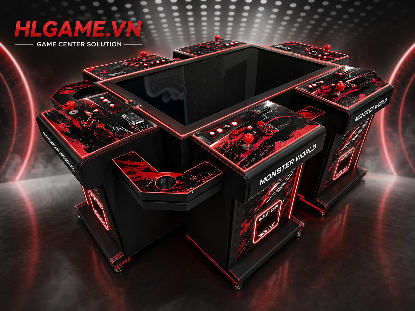 Máy chơi game bắn cá 6 người chơi thiết kế mạnh mẽ Máy chơi game bắn cá 6 người chơi thiết kế mạnh mẽ