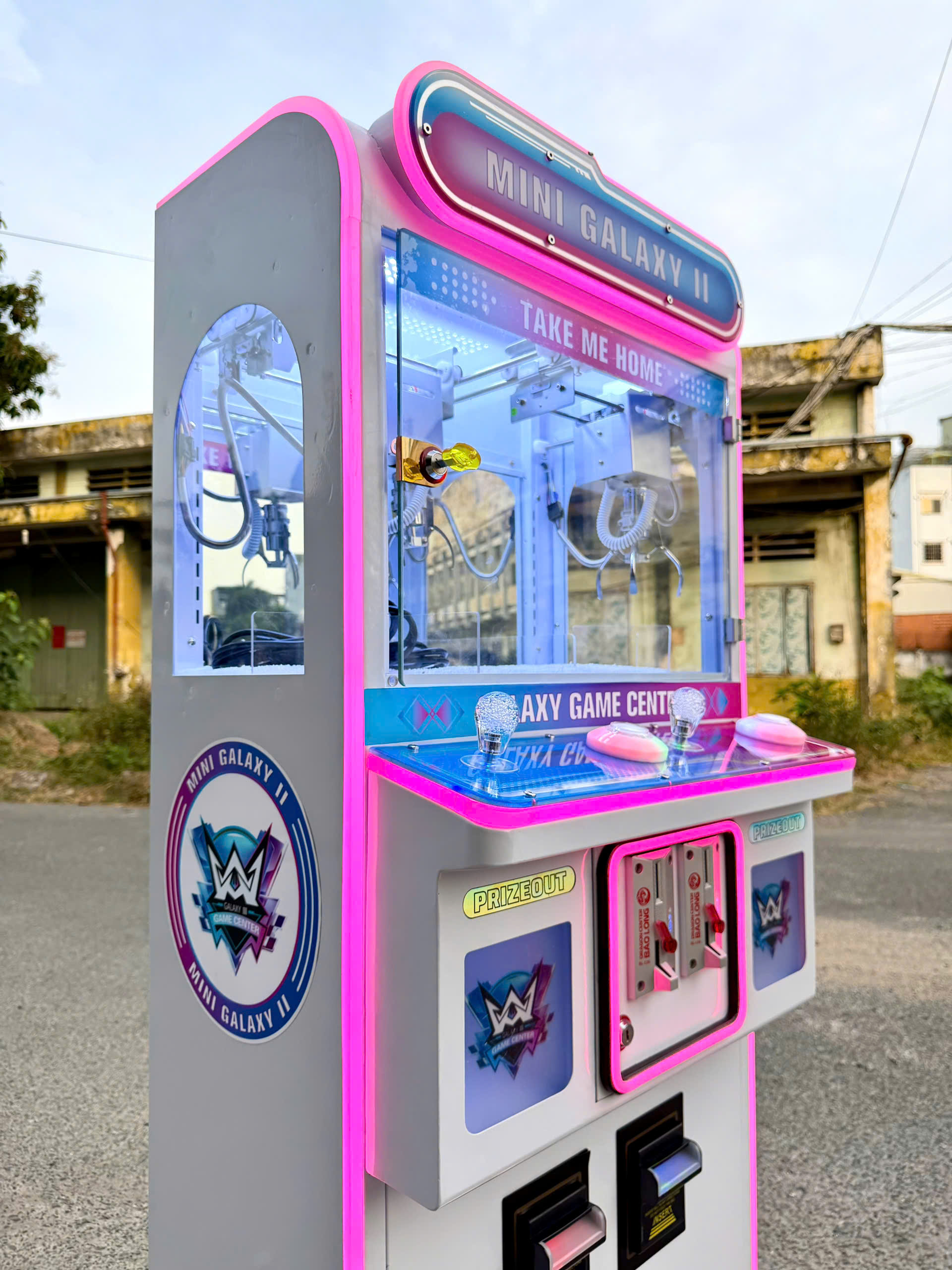 Máy gấp thú mini kích thước 63x49x160cm Máy gấp thú mini kích thước 63x49x160cm