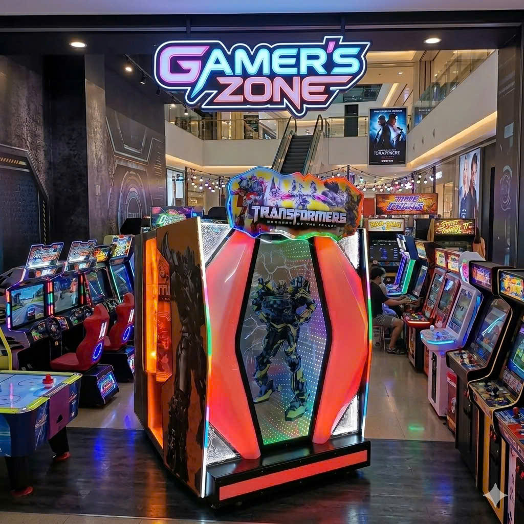 Máy bắn súng đảo cá mập đặt tại khu vui chơi trong trung tâm thương mại Máy bắn súng đảo cá mập đặt tại khu vui chơi trong trung tâm thương mại