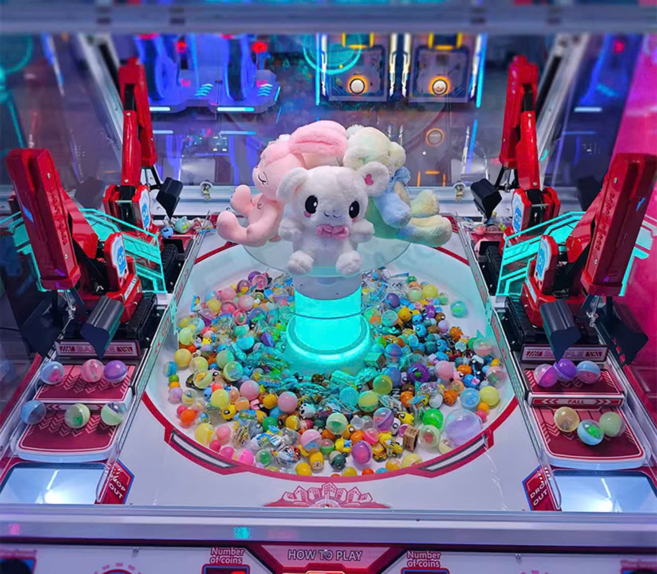 Tủ kính chứa quà và biển hiệu đèn LED Tủ kính chứa quà và biển hiệu đèn LED