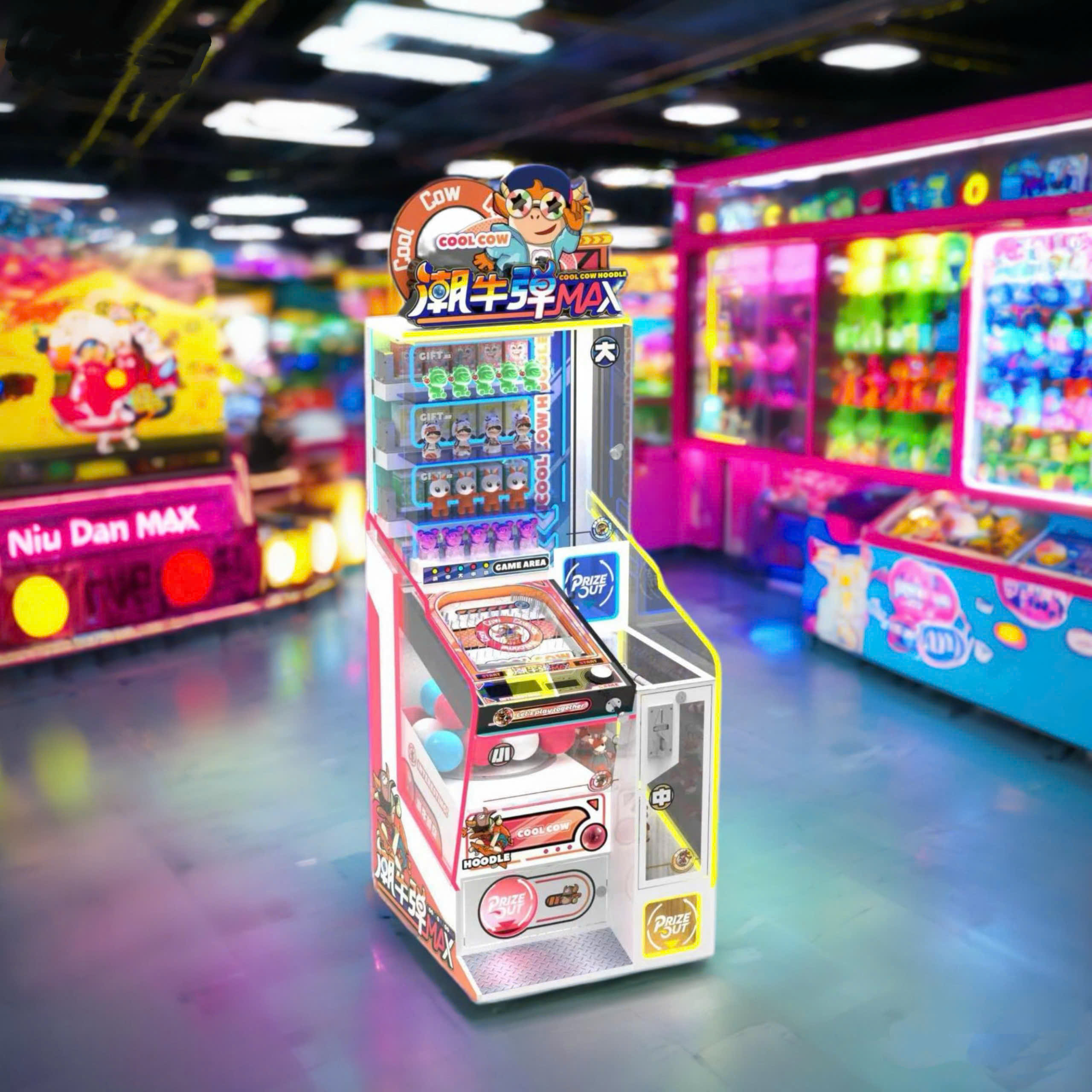 Thiết kế gọn gàng, phù hợp nhiều không gian khu vui chơi Thiết kế gọn gàng, phù hợp nhiều không gian khu vui chơi