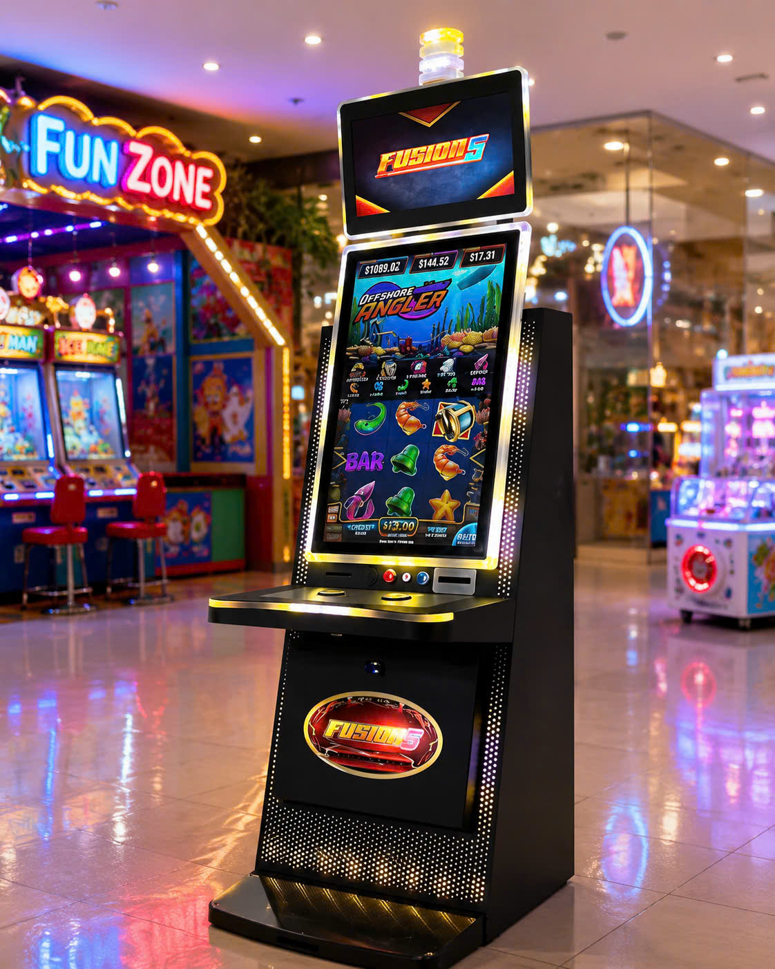 Máy game cảm ứng đa năng thu hút khách cho khu vui chơi giải trí hiện đại Máy game cảm ứng đa năng thu hút khách cho khu vui chơi giải trí hiện đại