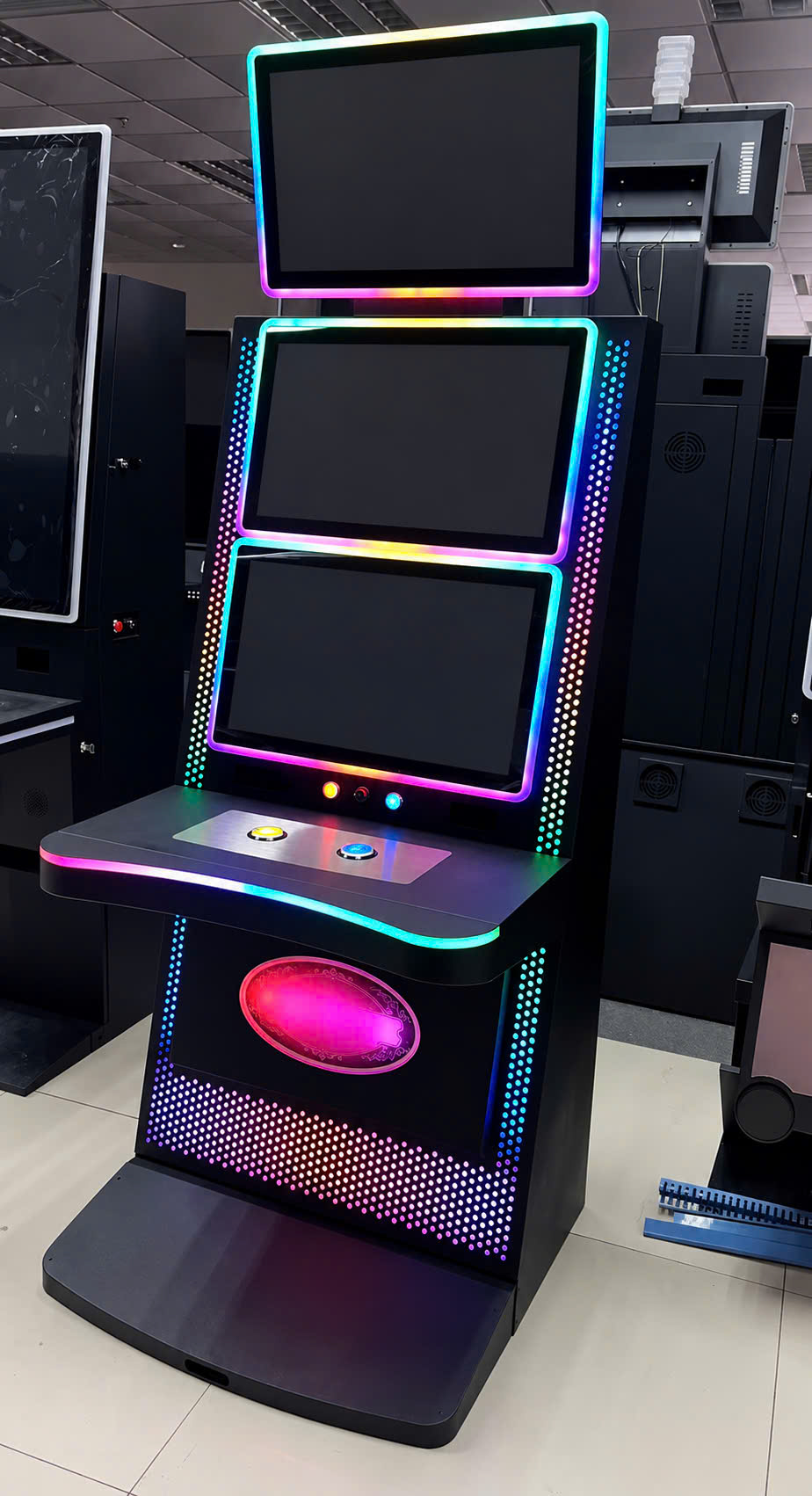 Máy game cảm ứng màn hình kép chất lượng cao phù hợp trung tâm thương mại và khu giải trí Máy game cảm ứng màn hình kép chất lượng cao phù hợp trung tâm thương mại và khu giải trí