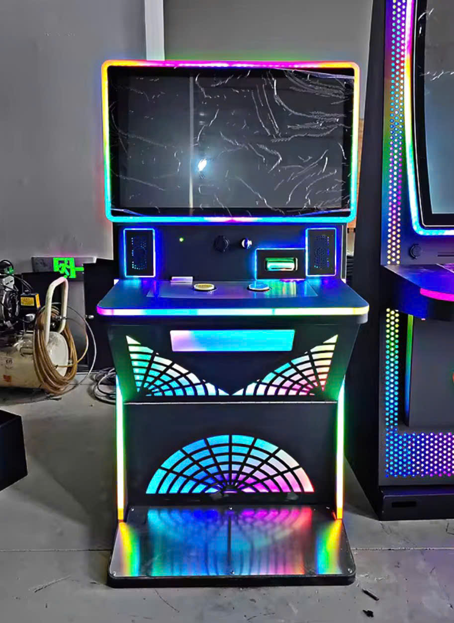 Modern upright arcade cabinet with compact design Modern upright arcade cabinet with compact design