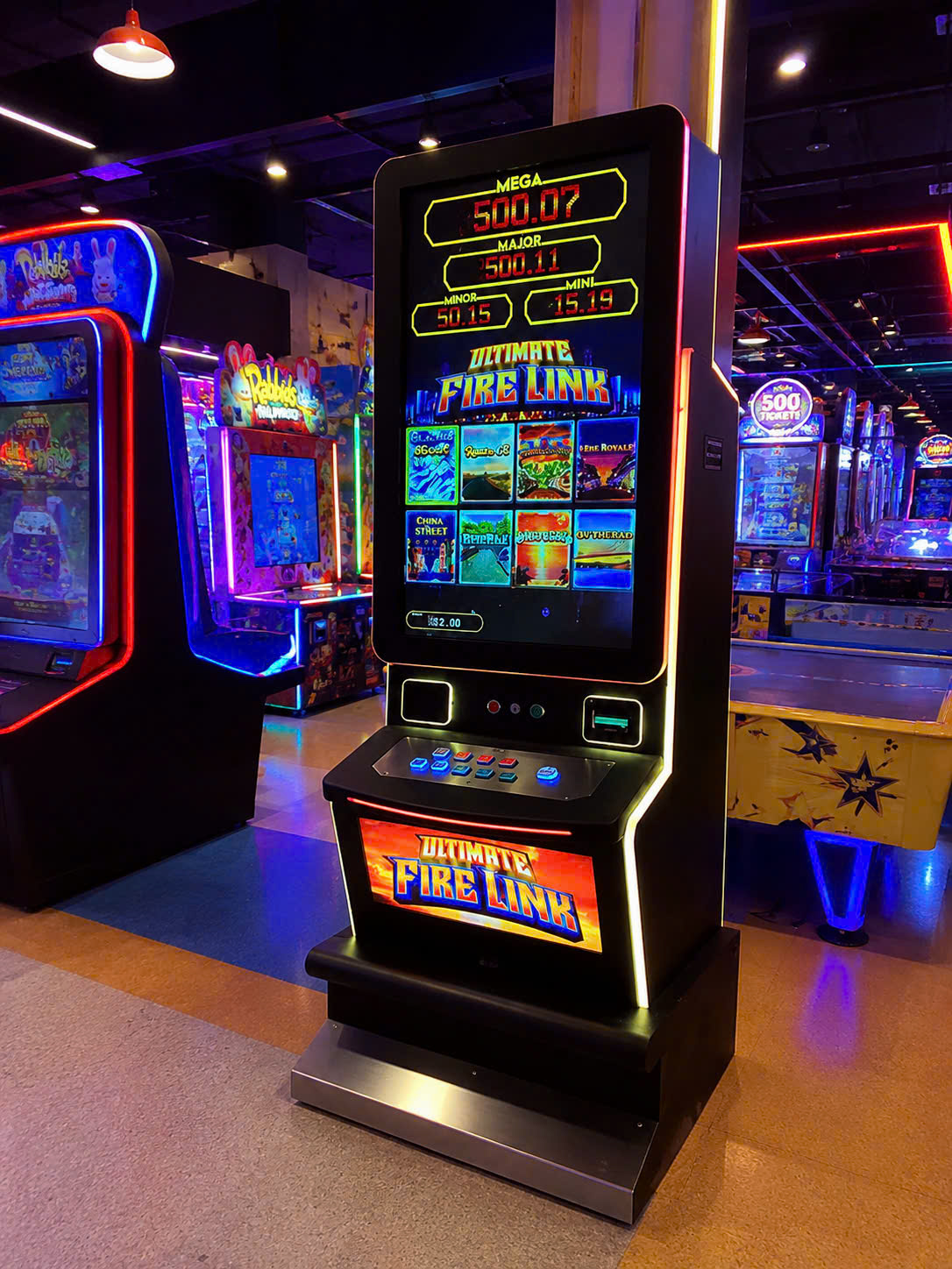 Touch Screen Skill Game Machine with immersive gaming experience. Touch Screen Skill Game Machine with immersive gaming experience.