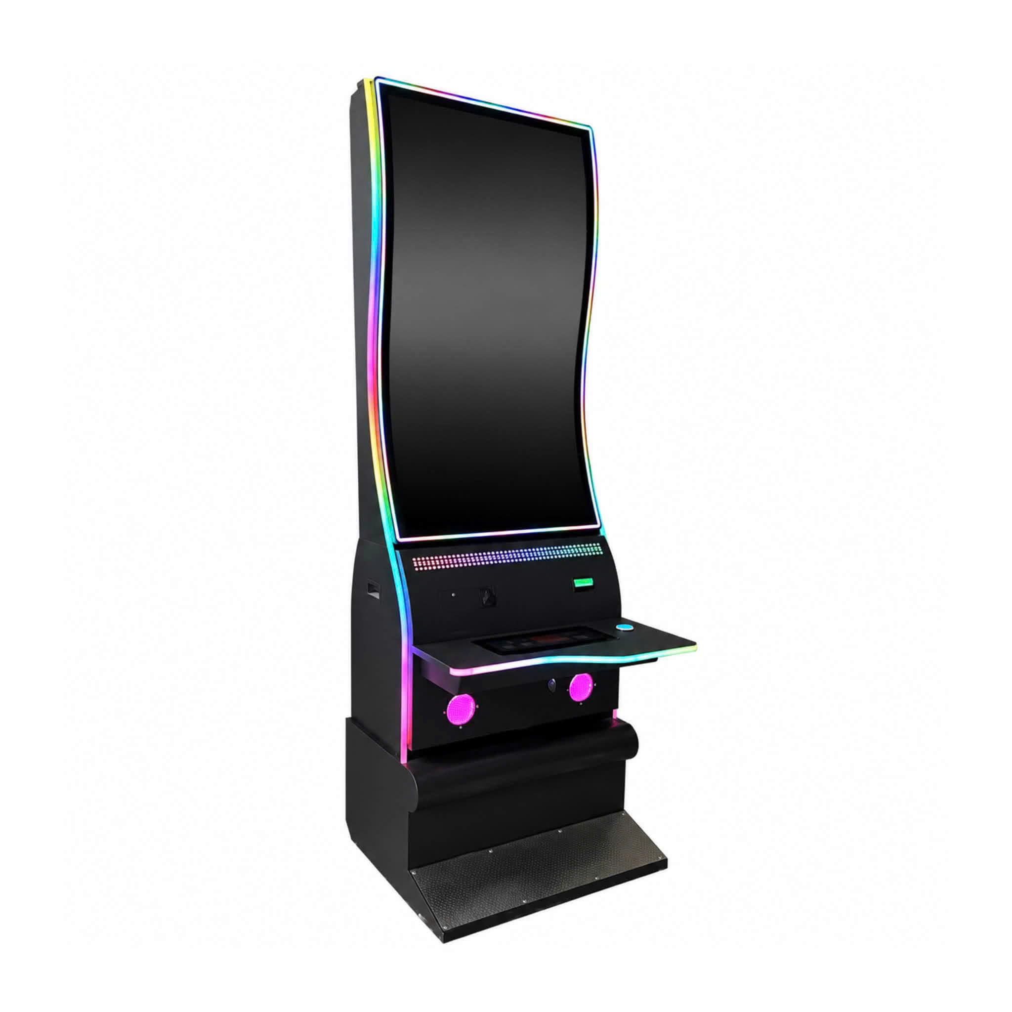S-Curve Arcade Machine with RGB lighting S-Curve Arcade Machine with RGB lighting
