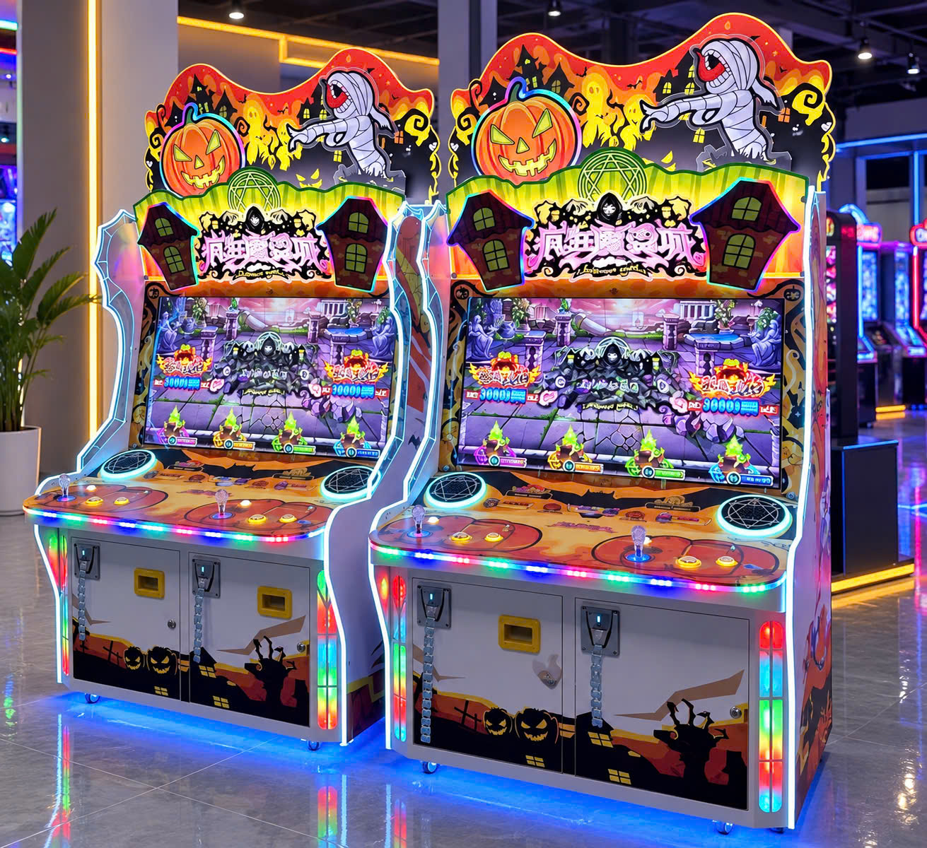Máy Game Thành Phố Quái Vật Thu Hút Khách Cho Khu Vui Chơi choi game zombie Máy Game Thành Phố Quái Vật Thu Hút Khách Cho Khu Vui Chơi