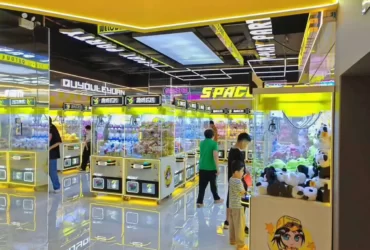 Thiết kế khu vui chơi phong cách màu vàng 13