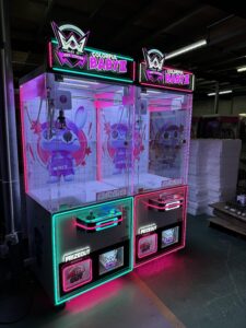 Máy gắp gấu thiết kế mới lạ đẹp mắt