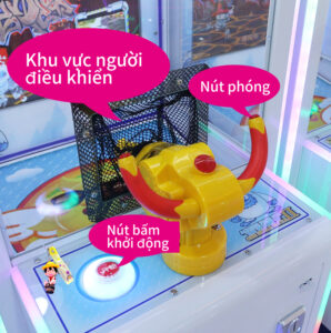 Máy game bắn bóng