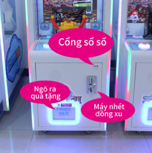 Máy game bắn bóng