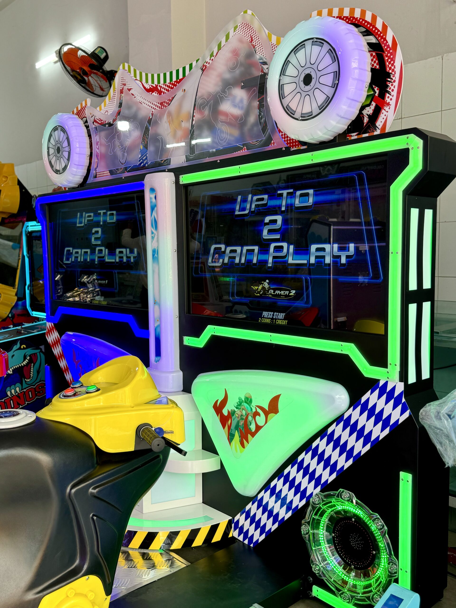 Máy game đua xe mô tô khu vui chơi trẻ em trong nhà (FF max 42 inch)