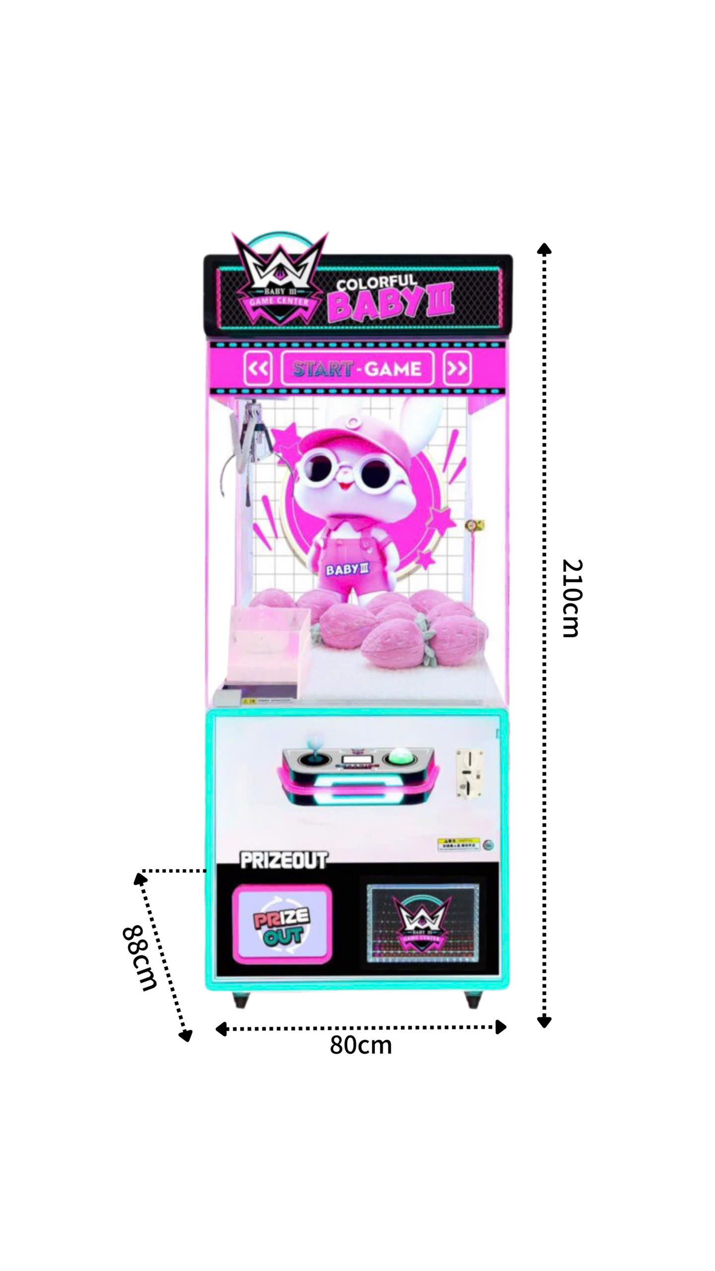 may gap thu colorful baby III