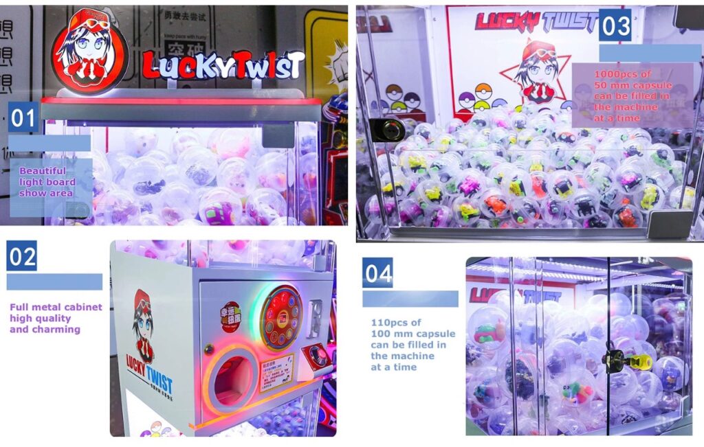 Máy Game Gacha: Thiết Kế Sang Trọng, Chất Lượng Cao