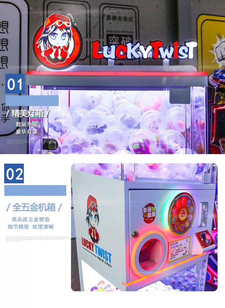 Máy Game Gacha: Thiết Kế Sang Trọng, Chất Lượng Cao