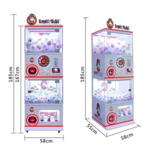 Kích thước máy game vặn trứng