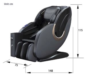 Kích thước ghế Massage