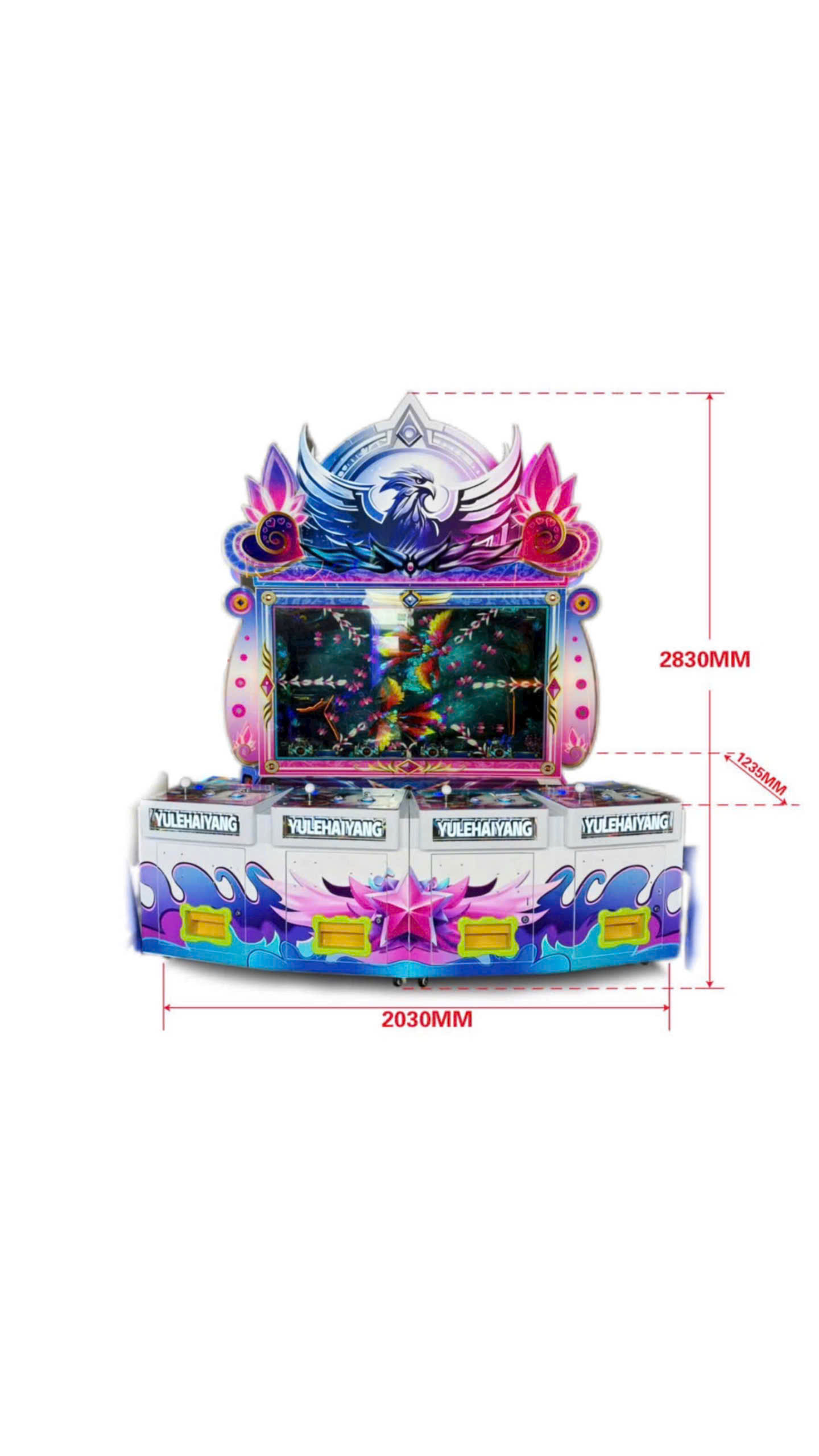 may ban ca 4 nguoi choi cao 2830mm rong 2030mm jpg