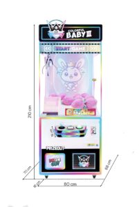 Kích thước Máy gắp thú mới nhất 2025