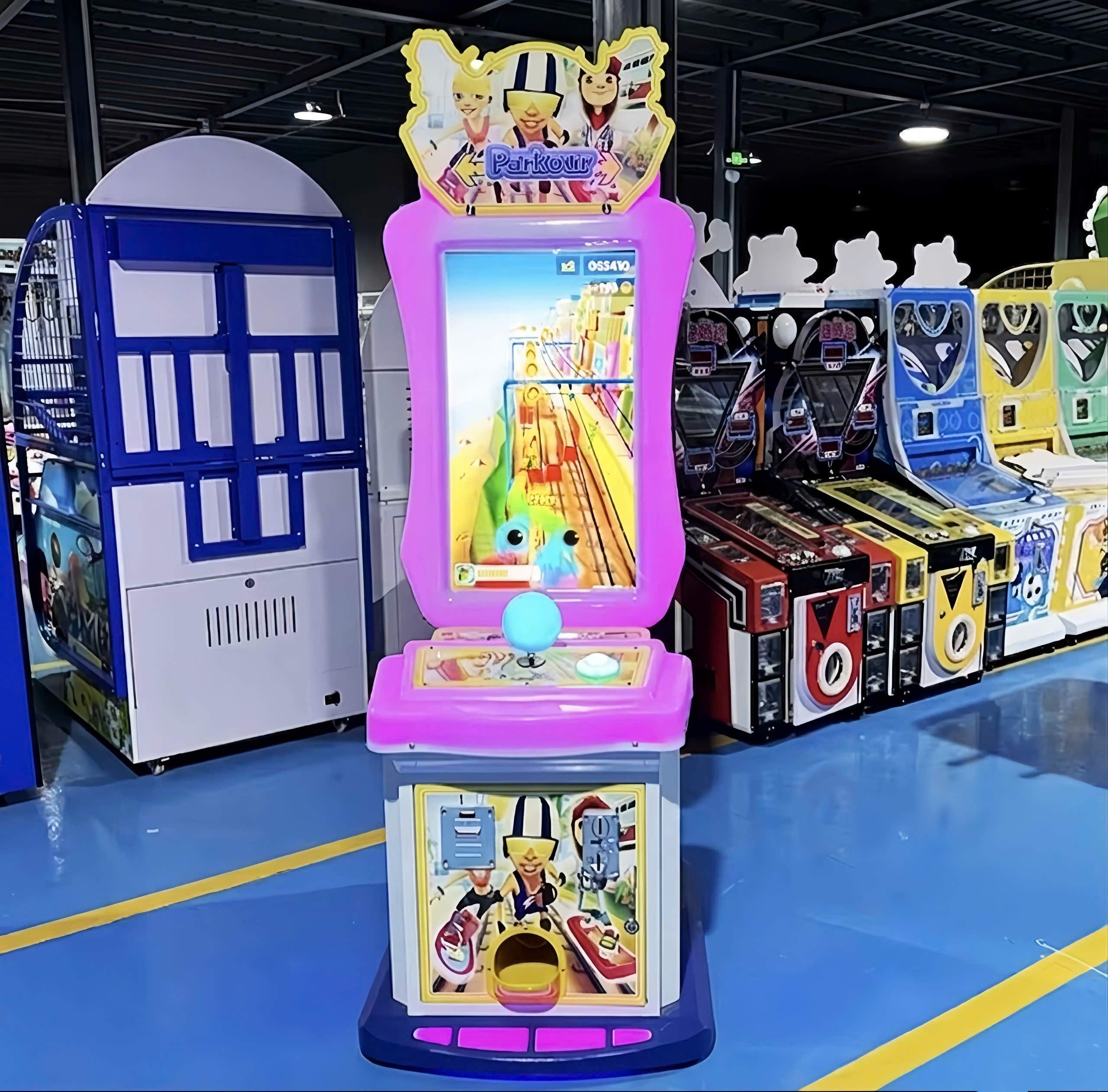 Máy game Parkour với hệ thống âm thanh sống động