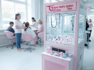 Lợi ích khi đặt máy gắp thú tại tiệm làm đẹp