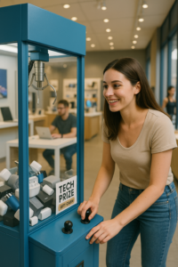 Giải trí nhẹ nhàng trong lúc chờ chuyến bay với máy gắp thú bông tại sân bay ✈️🎁