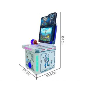 Thiết kế máy game câu cá nhỏ gọn, nhiều màu sắc bắt mắt