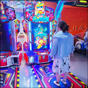 Thử sức với máy game nhảy