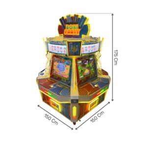 Máy game kéo bò "Bobi Party" khu vui chơi trẻ em