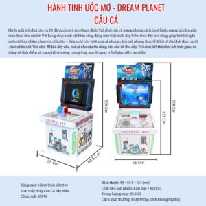 Máy trò chơi Câu cá Hành tinh Ước mơ Dream planet