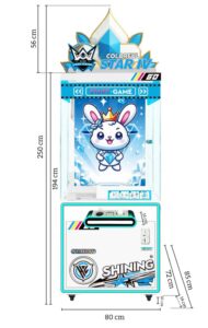 Máy gắp thú Colorful Start IV khu vui chơi trẻ em