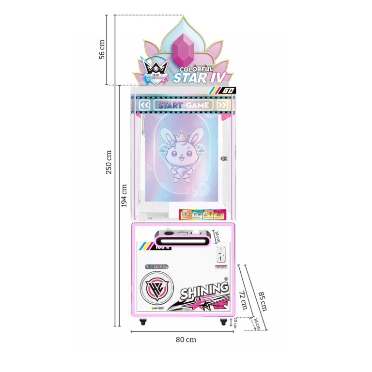 Máy gắp thú Colorful Start IV khu vui chơi trẻ em