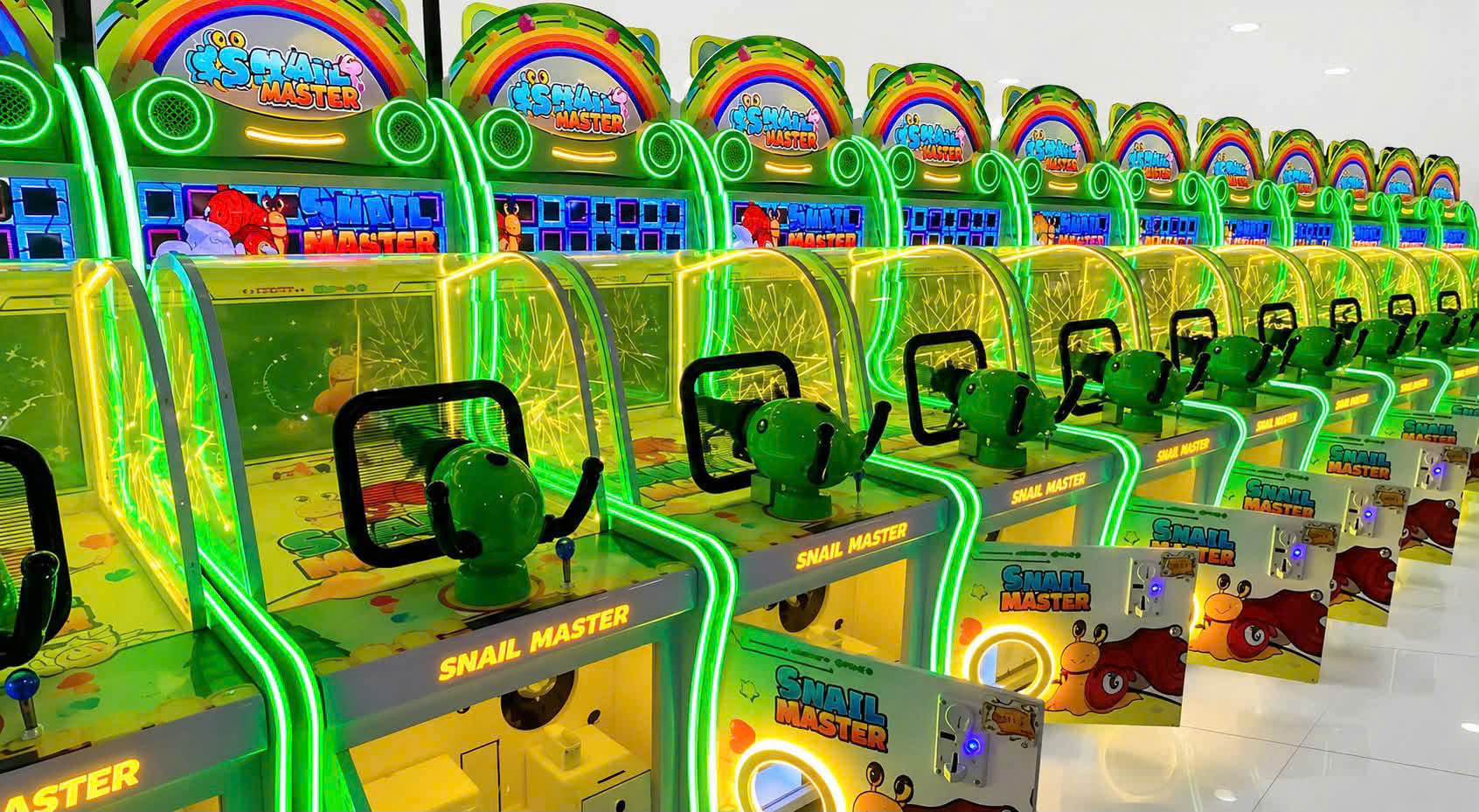 Máy game bắn bi Snail Master cho khu vui chơi giải trí