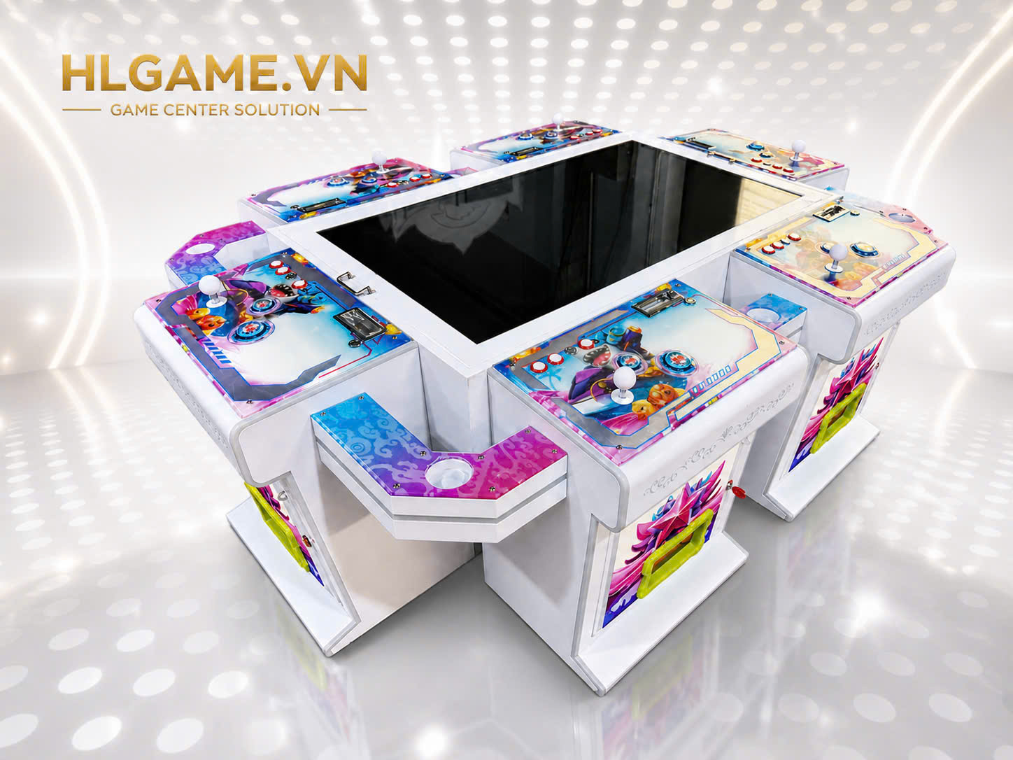 Máy game bắn cá 6 người chơi cho kinh doanh thu nhập thụ động