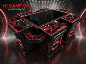 Máy chơi game bắn cá 6 người chơi thiết kế mạnh mẽ