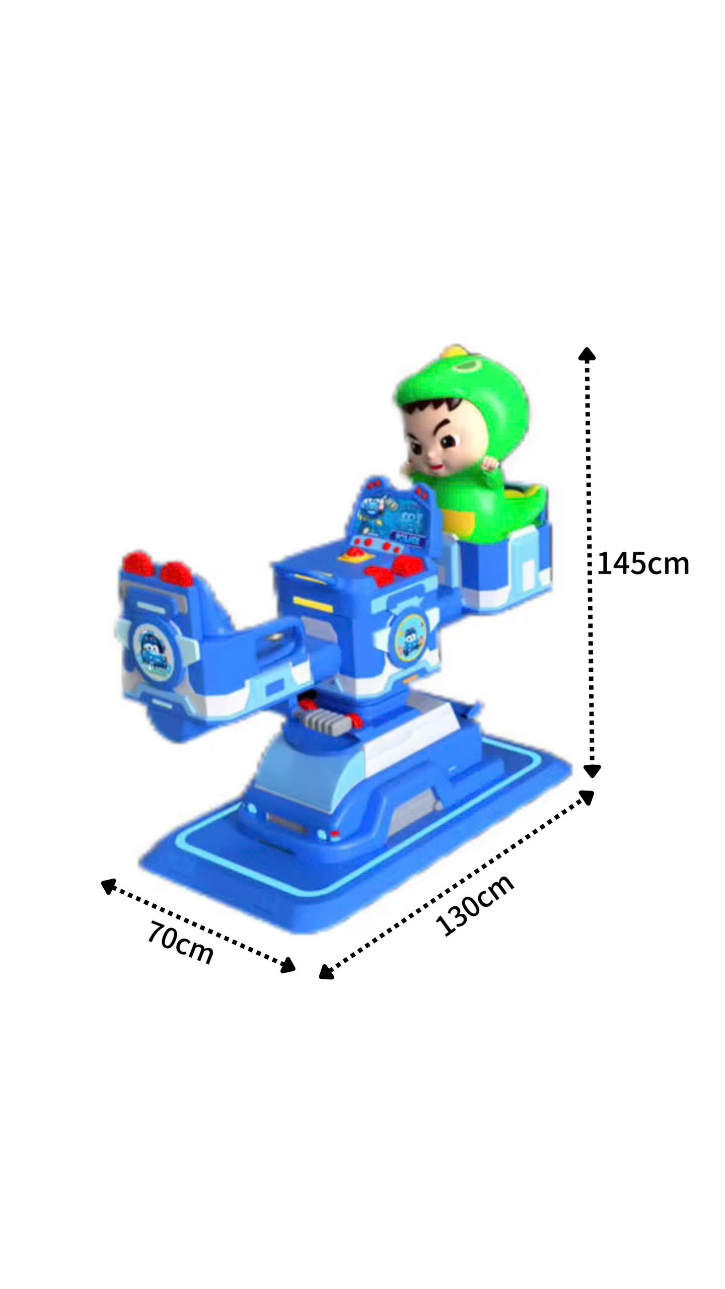 Kích thước bập bênh cho bé