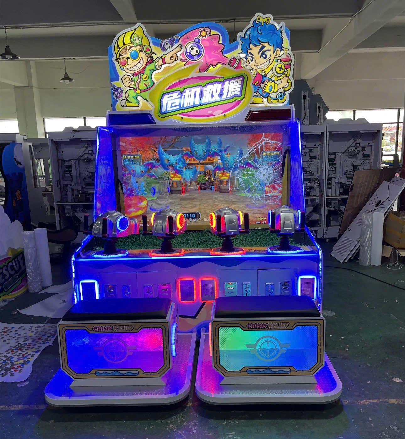 Thiết kế màu sắc nổi bật, LED neon rực rỡ