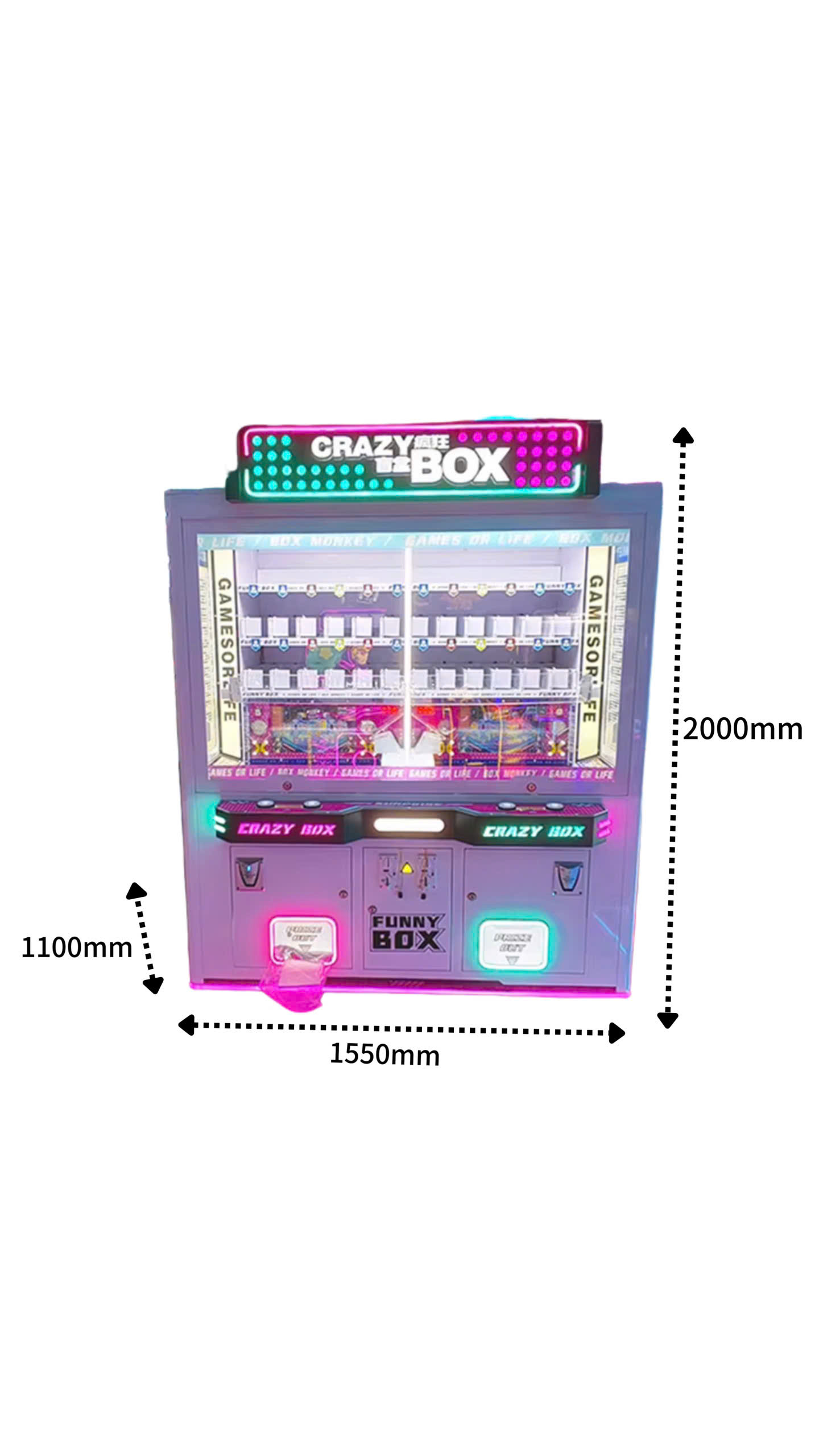 Kích thước máy game quà tặng