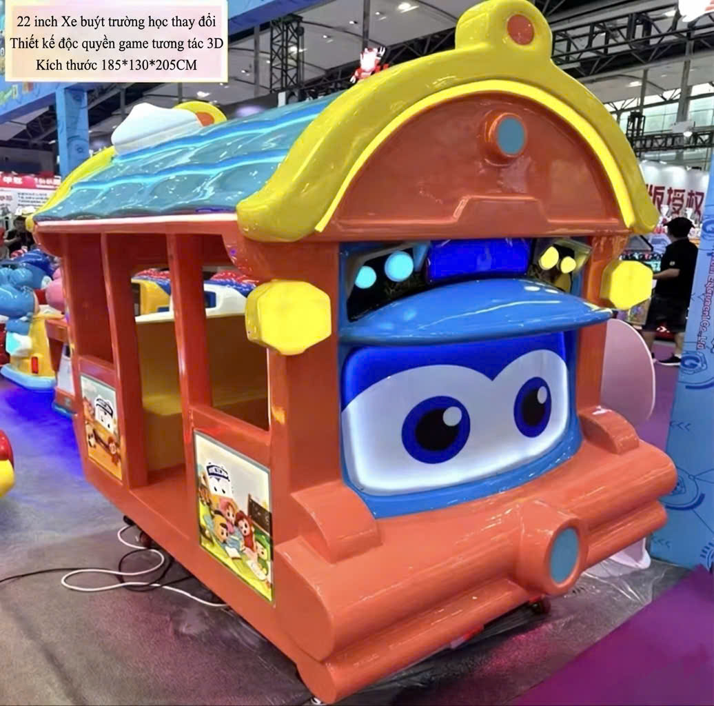 Xe buýt trường học nhún điện nhập khẩu