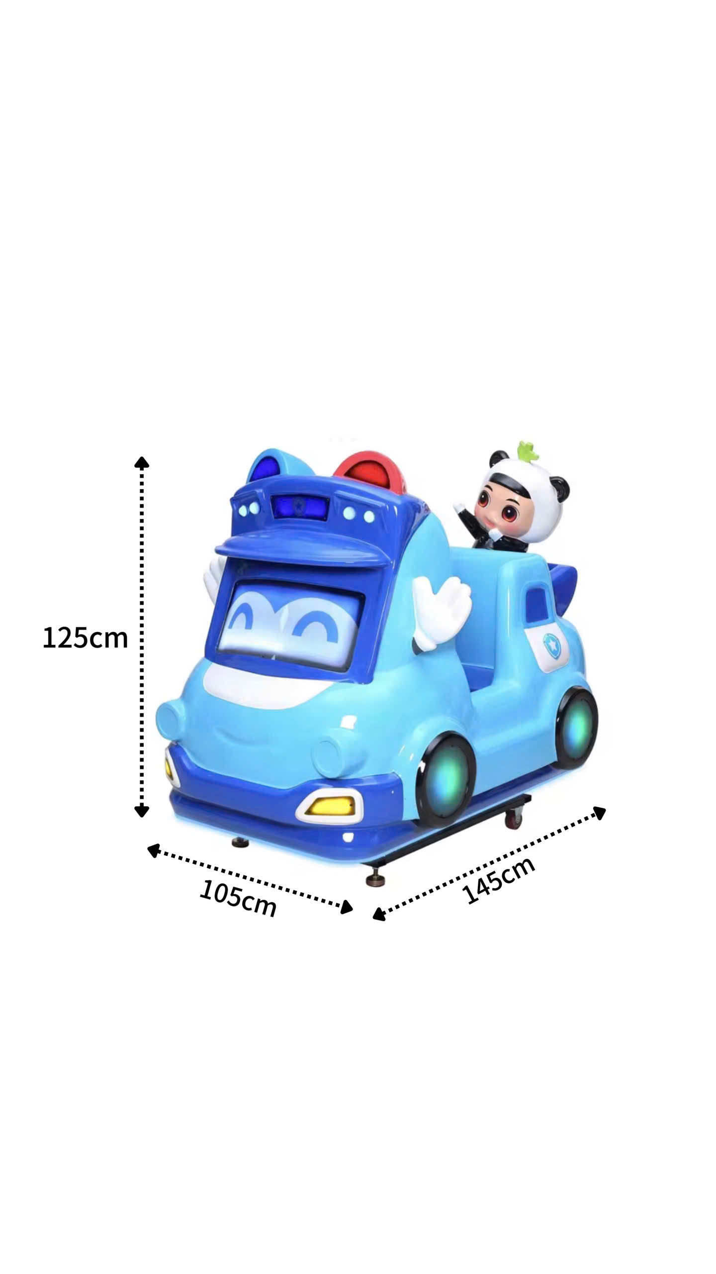 Kích thước xe nhún điện trẻ em