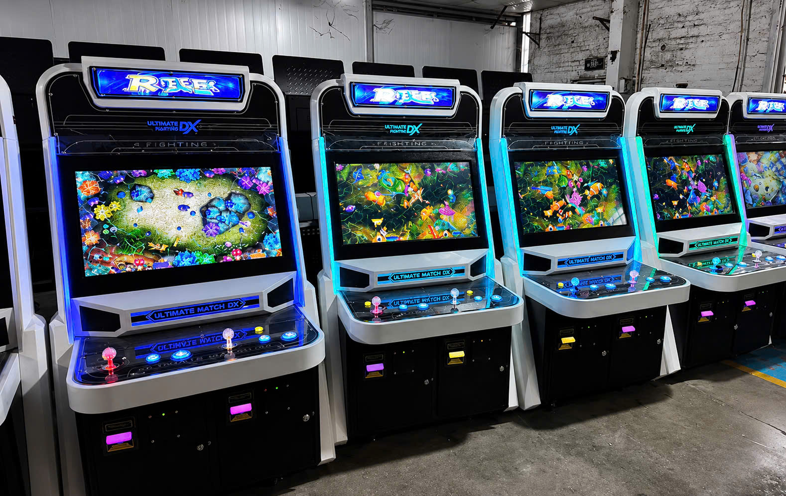 Premium 2 Player Fish Shooting Arcade Cabinet
