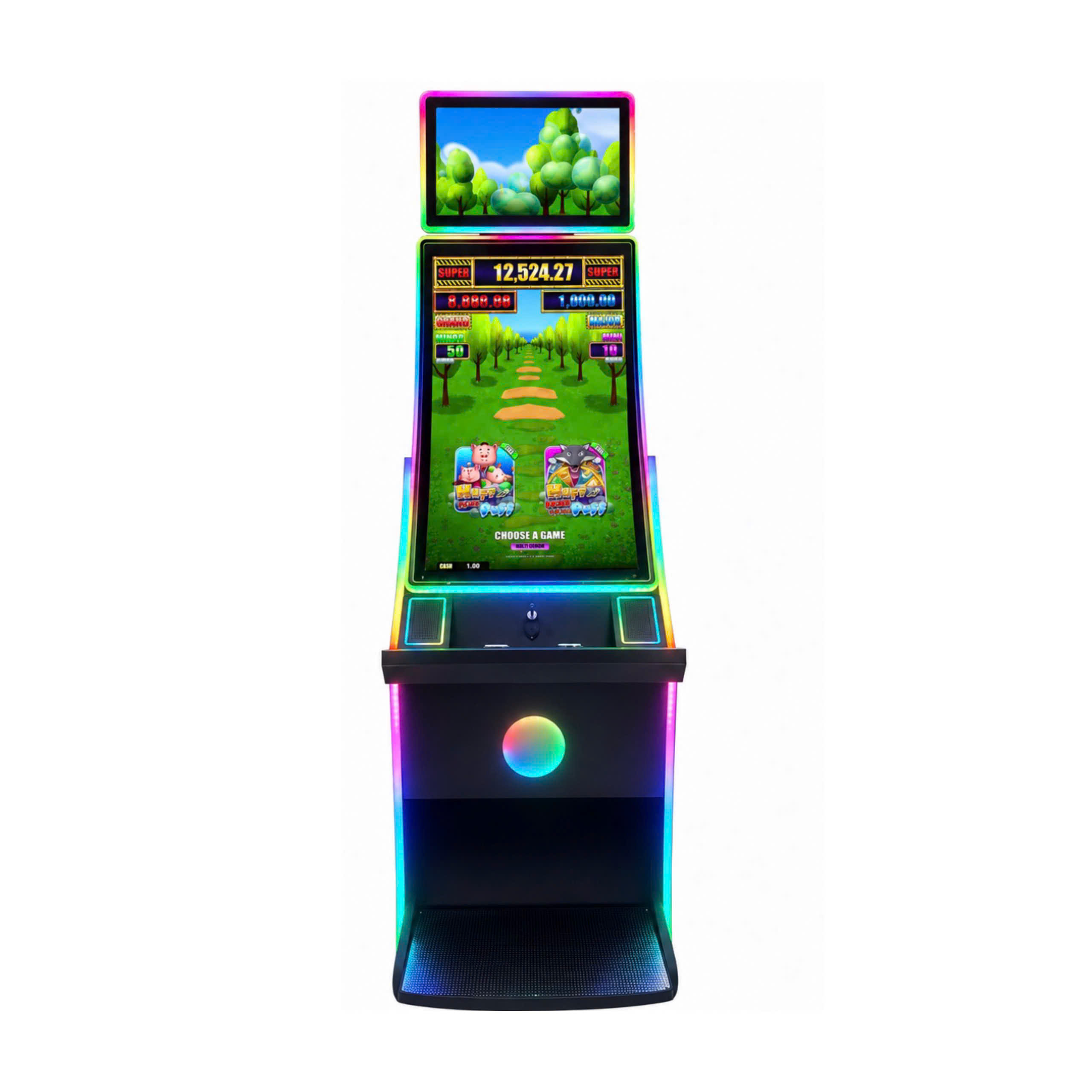 Máy chơi game màn hình cong xu hướng đầu tư khu vui chơi 2026