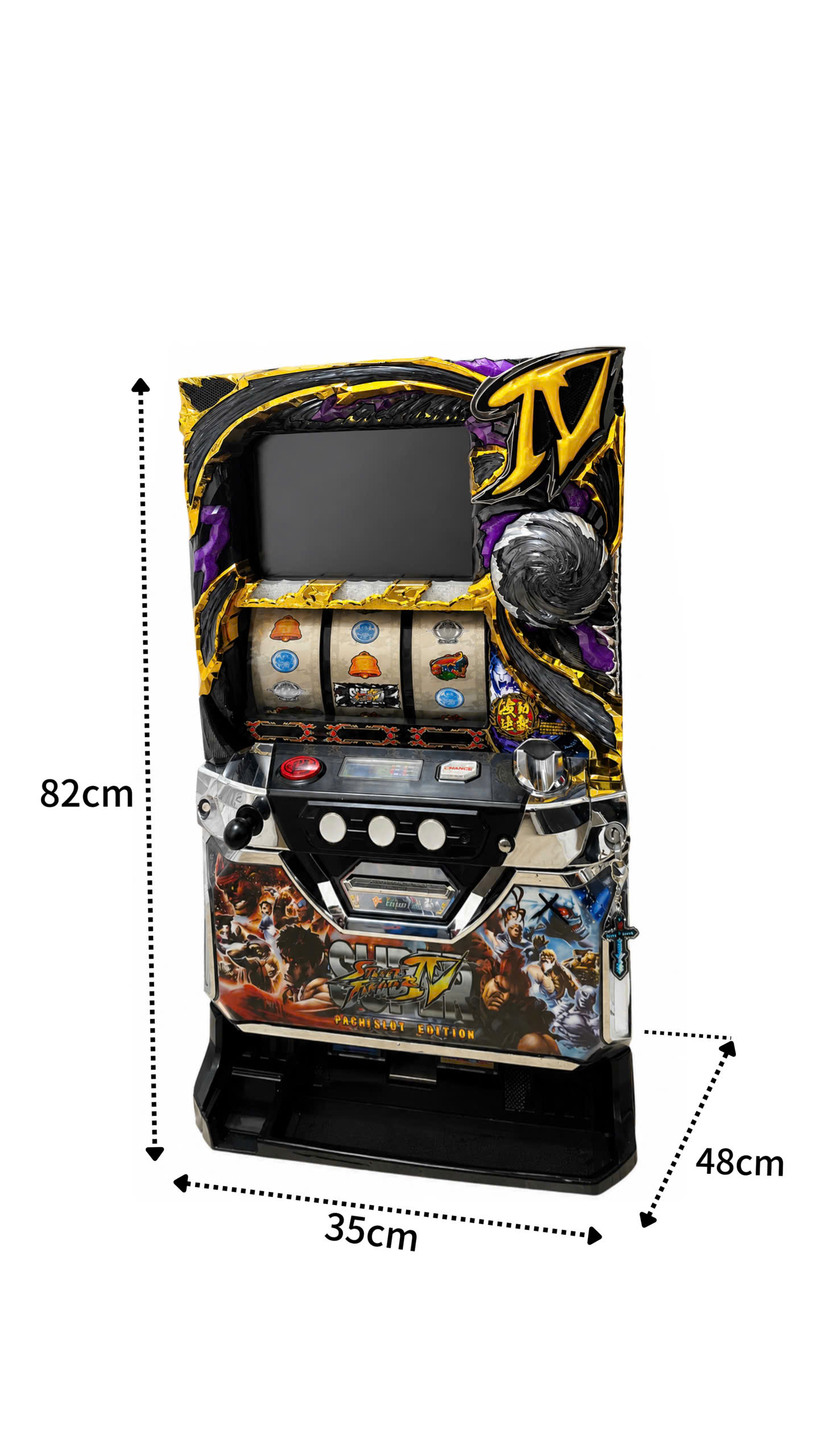Kích thước máy game Pachinko Nhật Bản