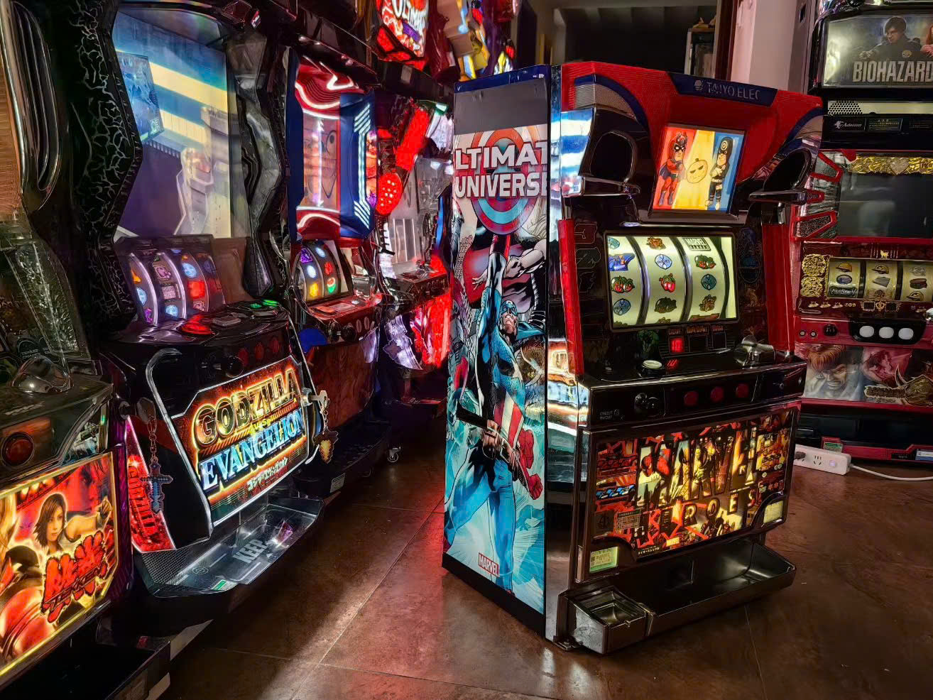 Máy game quay thưởng Pachinko giải trí Nhật Bản tạo điểm nhấn độc đáo cho khu vui chơi