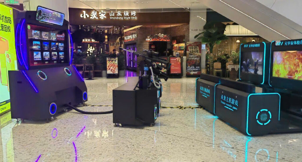 Máy chơi game cầm tay 2 người hiện đại cho game center