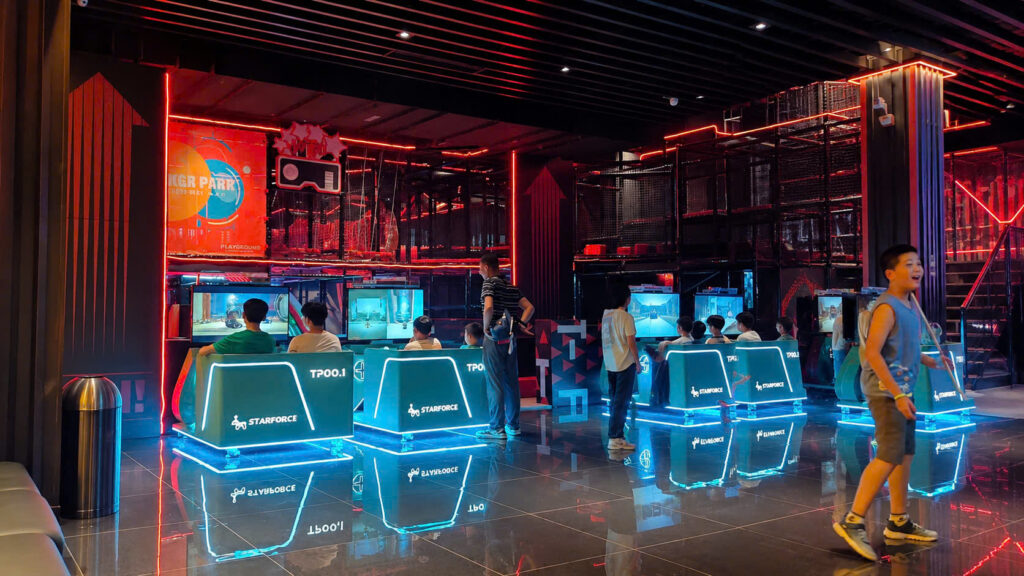 Máy game console được yêu thích tại game center