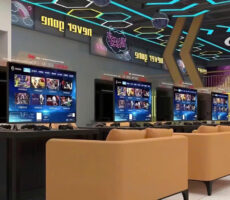 Máy game tay cầm 2 người chơi phù hợp mô hình game center chuyên nghiệp