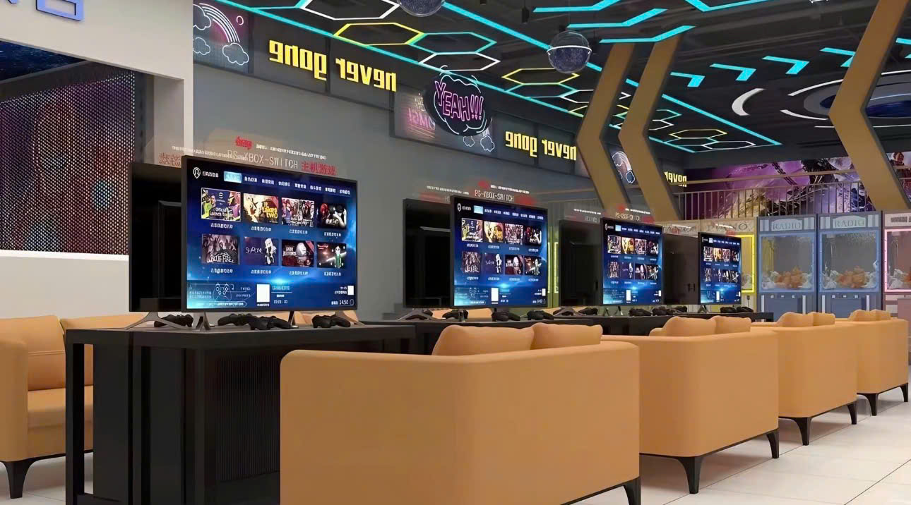 Máy game tay cầm 2 người chơi phù hợp mô hình game center chuyên nghiệp