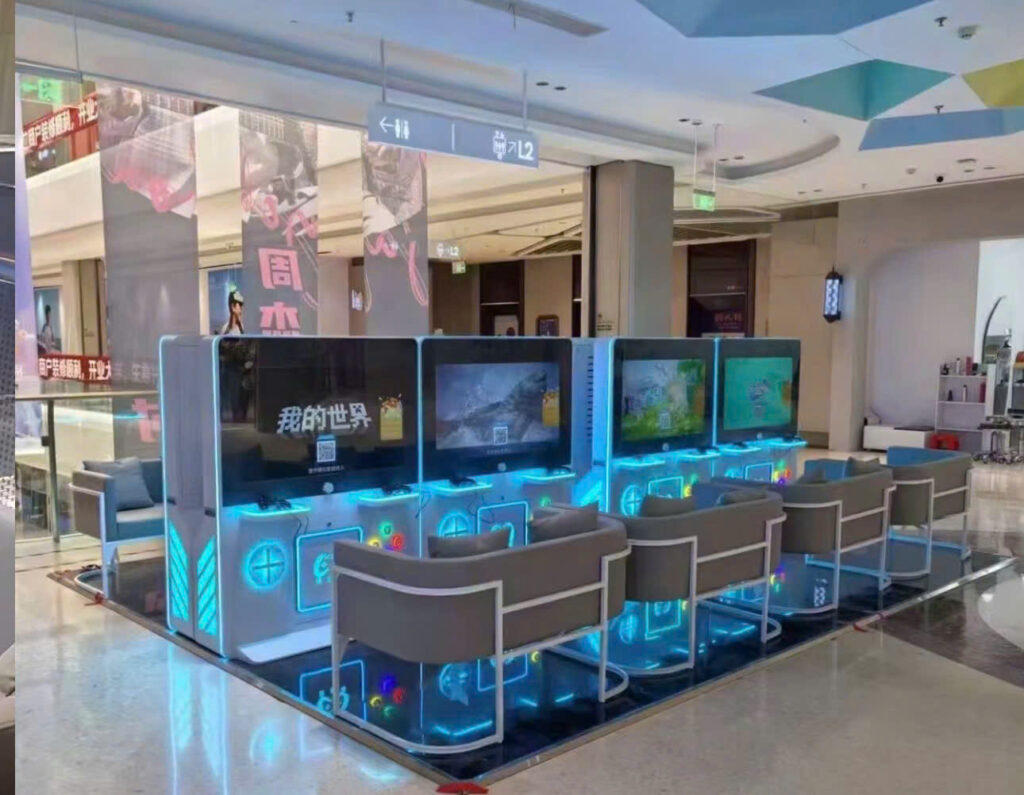 Máy game tay cầm 2 người chơi giải trí tương tác cao